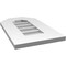 Ekena Millwork Octagonal Top Surface Mount PVC Gable Vent w/ 3-1/2"W x 1"P Standard Frame, 12"W x 20"H GVPOT12X2001SN - alternate 5